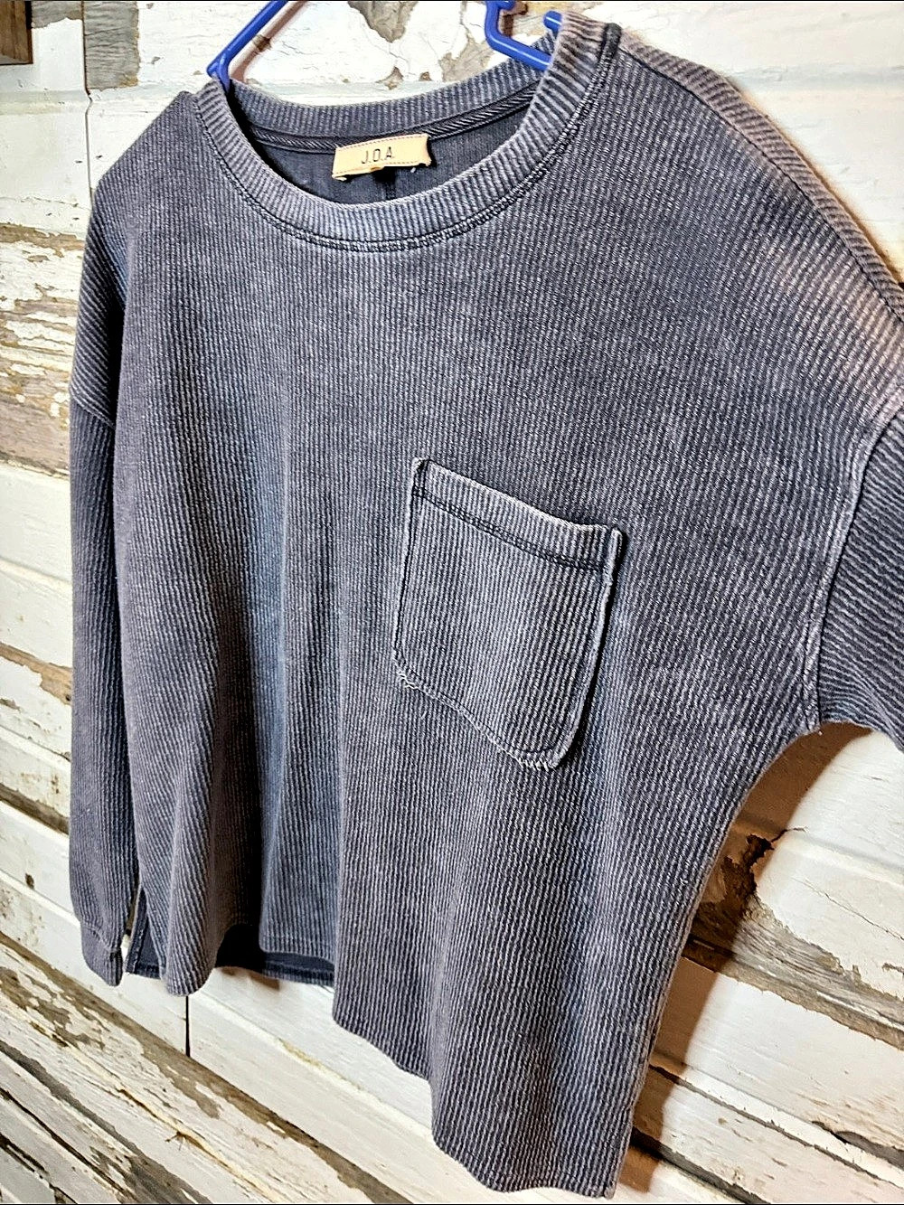 J.O.A. Ribbed Pocket Size Small - Picture 2 of 6